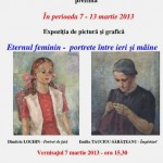 Eternul feminin - portrete între ieri şi mâine - eveniment expozițional, Muzeul Județean Botoșani