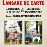 Centrul Cultural din Bucecea - lansare de carte: BUCECEA O ISTORIE (2 vol.), autor - Iulian NECHIFOR