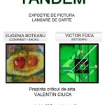 ,,TANDEM” : Eugenia BOTEANU și Victor FOCA, în Expoziție de grafică și uleiuri pe pânză