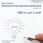 “Programul bursier “Prof. dr. Constantin Manolache”, sustinut de ROTARY CLUB BOTOSANI, se extinde la nivelul intregului judet