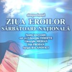 Invitație la „ZIUA EROILOR – SĂRBĂTOARE  NAŢIONALĂ”, Cercul Militar Botoșani