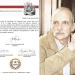 Eugen Dorcescu, titlul de Membru Corespondent conferit de Academia Hispanoamericană de Buenas Letras