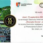 Invitație ! Salonul Internațional de Artă Naivă „Gheorghe Sturza”, ediția a X-a, 15 septembrie – 15 octombrie 2023   