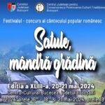 Festivalul - concurs al cântecului popular românesc „Satule mândră grădină”