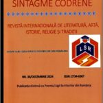 A apărut nr. 30 al revistei internațională de literatură, artă, istorie, religie și tradiții „Sintagme Codrena”