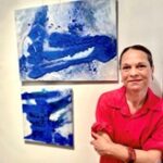 Mirela Iordache despre libertatea gestului artistic în noua expoziție personală “GESTURE FLUIDITY”