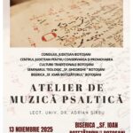 Atelierul de Muzică Psaltică: 13 Nov. 2025