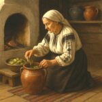 Pregătirile pentru sărbători în satul de altădată (III): Fierberea sarmalelor în oale ceramice