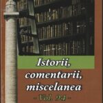 A apărut  Istorii, comentarii, miscelanea, vol. 94 de ion N.Oprea